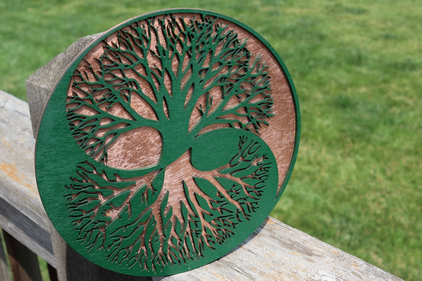 Tree Of Life Mandala - Home Decor/Wall Decor - Laser Engraved Art