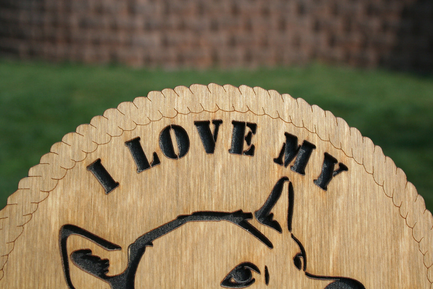 I Love My Malamute Dog Plaque, Malamute Dog Sign, Malamute Dog Lover, Malamute Home Decor, Malamute Wall Art, Malamute Dog Gift