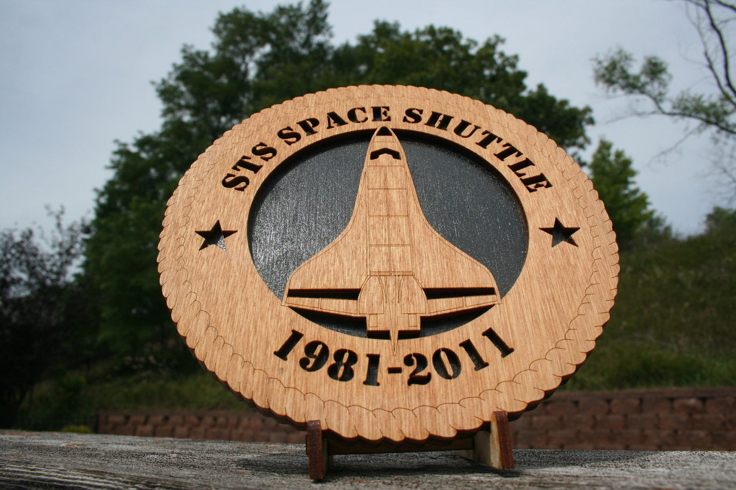 USA STS Space Shuttle 1981-2011 Memorial Plaque, Space Shuttle Home Decor, Space Shuttle Wall Art, Space Shuttle Objects, USA Space Shuttle