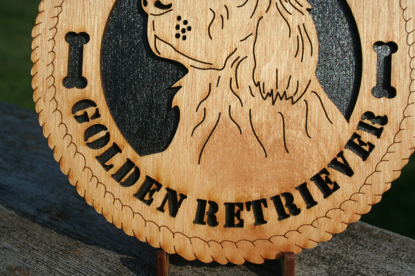 Golden Retriever Dog Plaque - Golden Retriever Gift - Dog Lover - Golden Retriever Art - Golden Retriever Home Decor - Golden Retriever Dog