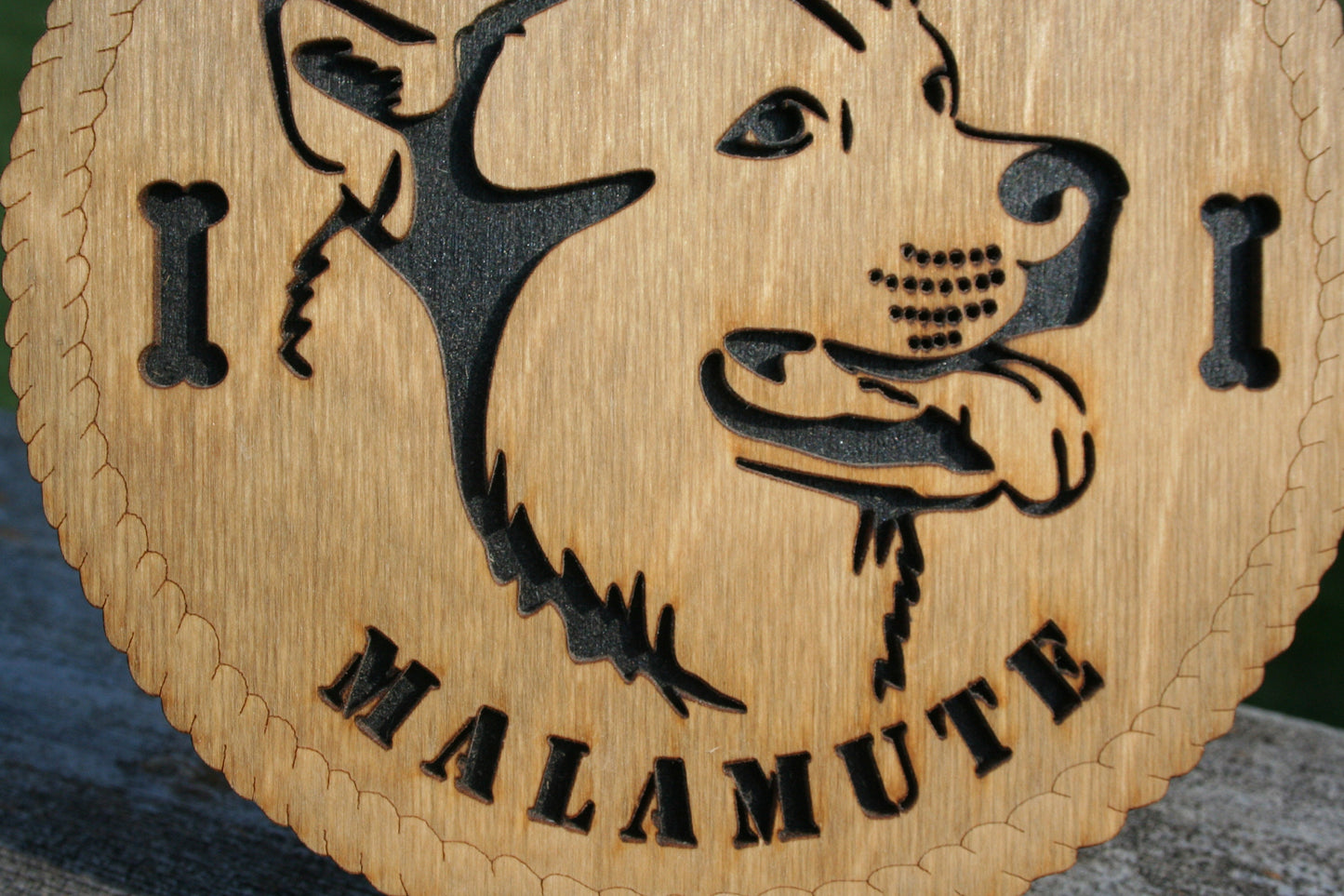 I Love My Malamute Dog Plaque, Malamute Dog Sign, Malamute Dog Lover, Malamute Home Decor, Malamute Wall Art, Malamute Dog Gift