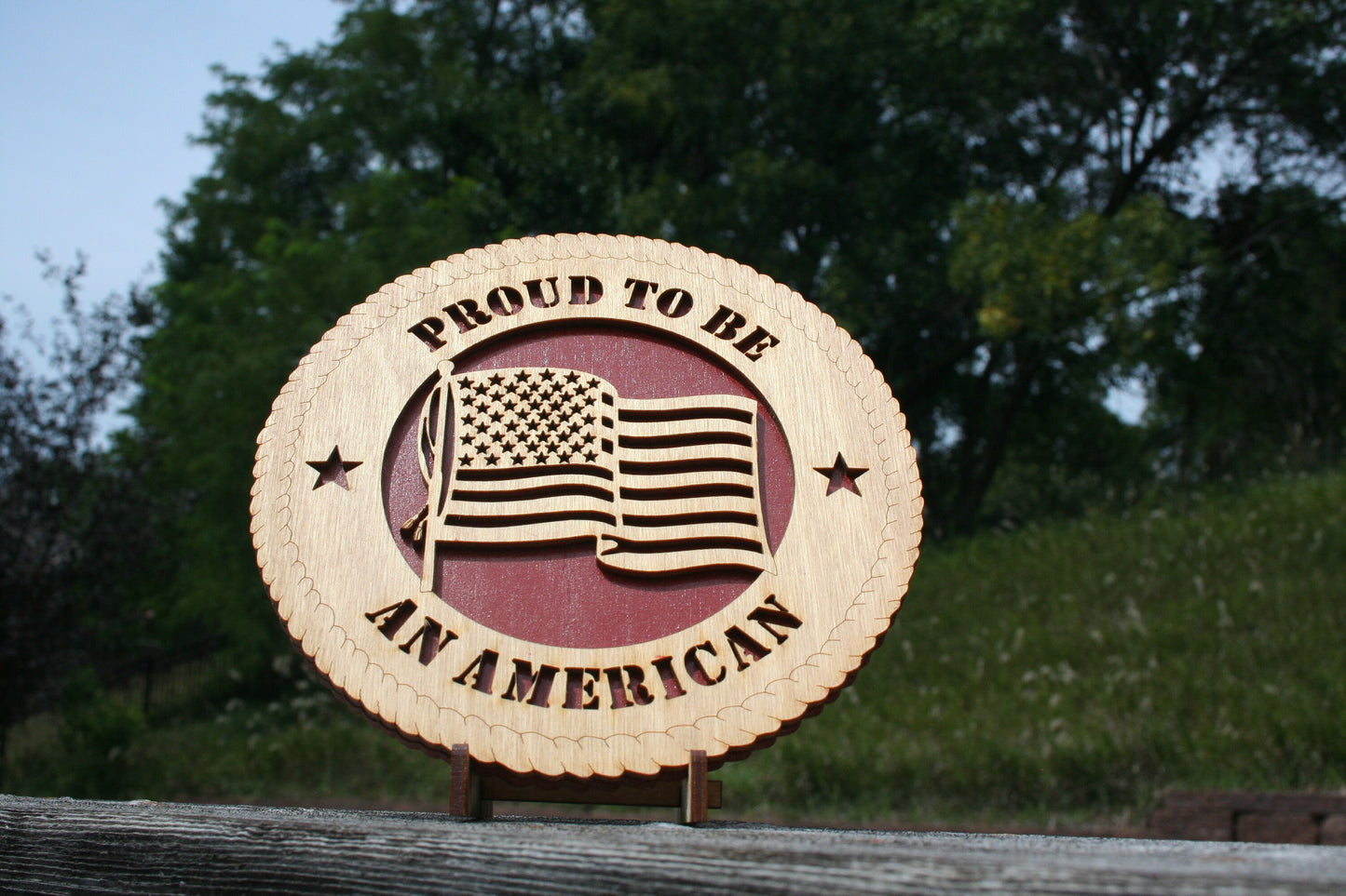 Proud To Be An American Plaque, American Patriot, American Flag, American Veteran, American Citizen, American Flag Art, American Flag Decor