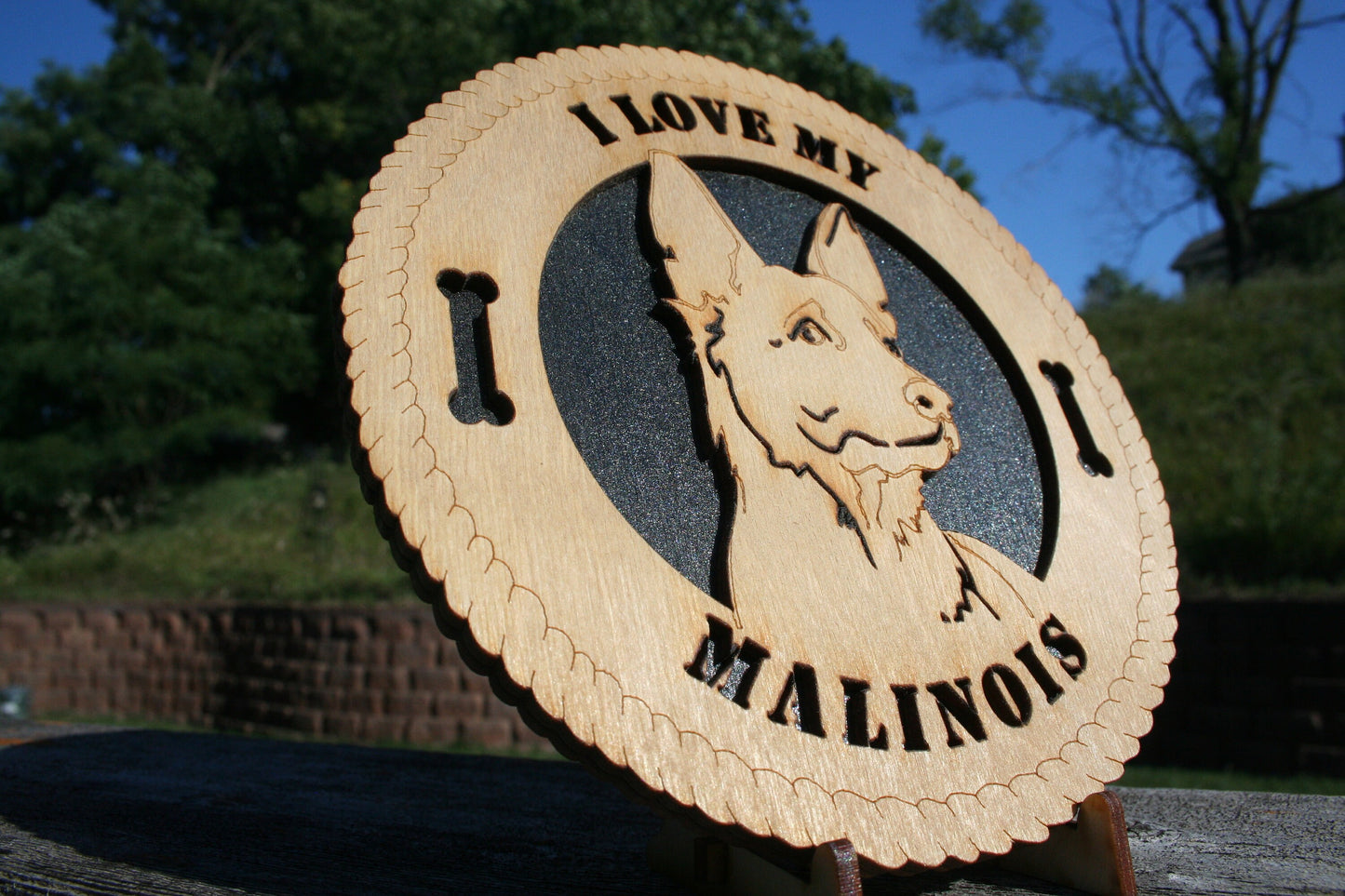 I Love My Malinois Dog Plaque, Malinois Dog, Malinois Dog Gift/Sign, Malinois Wall Art, Malinois Home Decor, Malinois Decoration