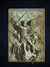 Archangel Vs. Evil - Laser Engraved Baltic Birch Art - 23 Skidoo Laser Gifts