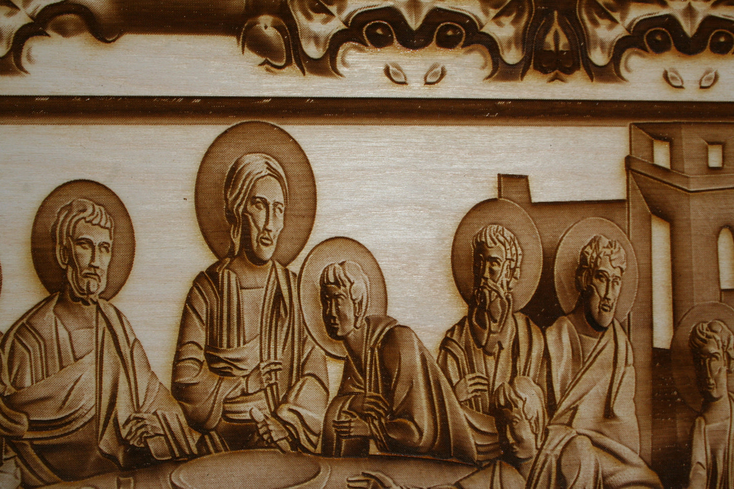 The Last Supper - Laser Engraved Wall Art - 23 Skidoo Laser Gifts