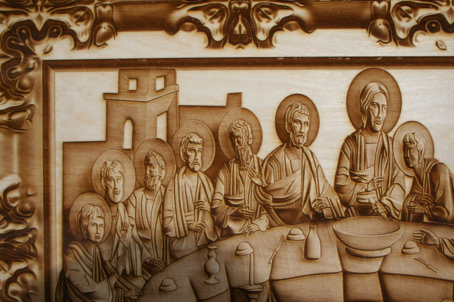 The Last Supper - Laser Engraved Wall Art - 23 Skidoo Laser Gifts