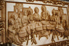 The Last Supper - Laser Engraved Wall Art - 23 Skidoo Laser Gifts