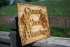 Count Your Blessings! - Laser Engraved Wall Decor / Wall Art - 23 Skidoo Laser Gifts