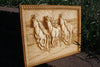 Mustangs Running Wild! Laser Engraved Wall Decor (Unique Horse Lover's Gift)