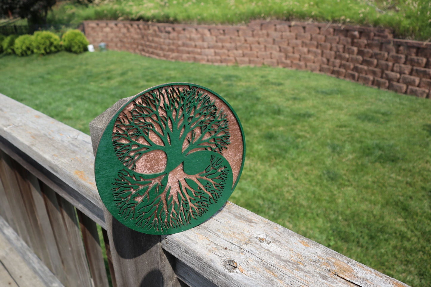 Tree Of Life Mandala - Home Decor/Wall Decor - Laser Engraved Art