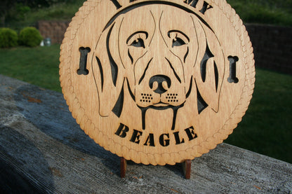 Beagle Home Decor w.Stand - Beagle Gift - Beagle Art - Beagle Gift - Beagle Christmas Gift - Beagle Home Art - Beagle dog Lover