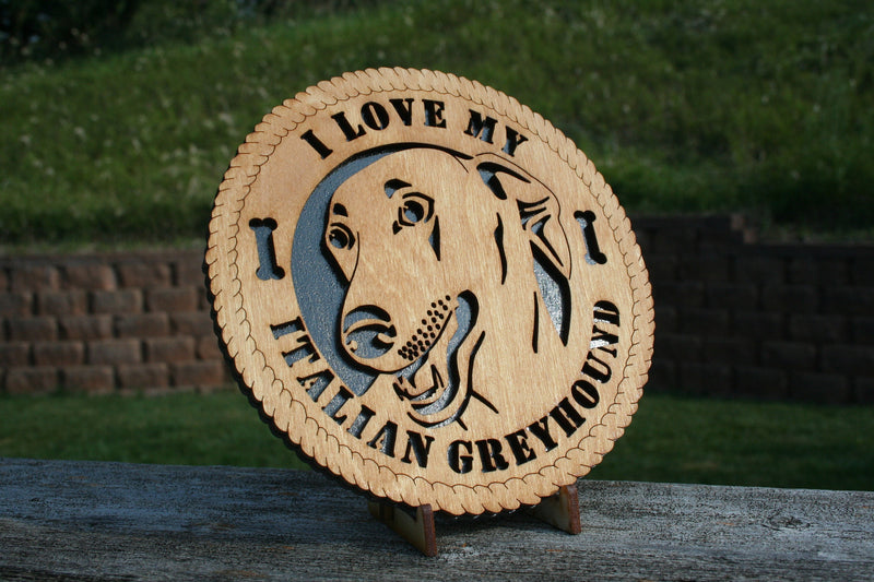 I Love My Irish Greyhound, Irish Dog, Irish Greyhound Dog, Dog Lover, Dog Home Decor, Irish Greyhound Gift, Irish Greyhound Art