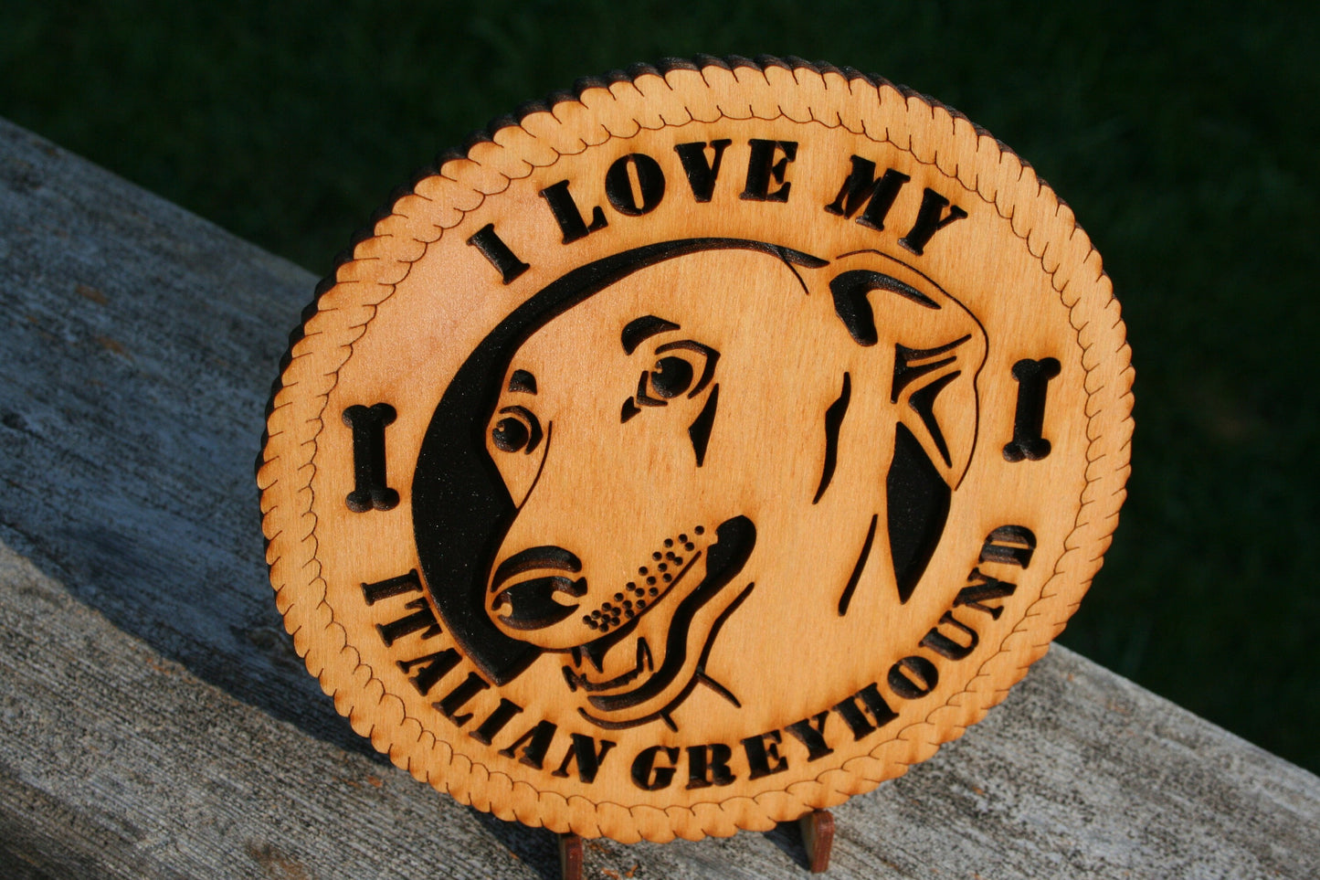 I Love My Irish Greyhound, Irish Dog, Irish Greyhound Dog, Dog Lover, Dog Home Decor, Irish Greyhound Gift, Irish Greyhound Art