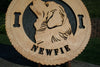 I Love My Newfie Dog Plaque, Newfoundland Dog, Newfie Dog Gift/Sign, Newfie Wall Art, Newfie Home Decor, Newfie Decoration, Newfie Lover