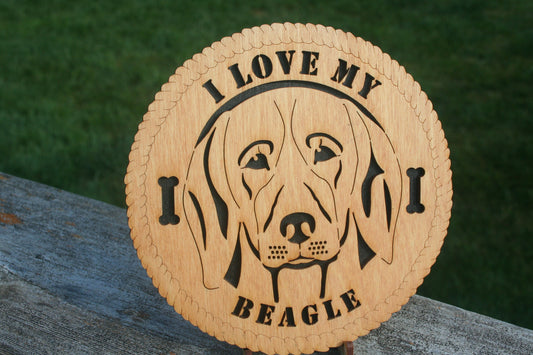 Beagle Home Decor w.Stand - Beagle Gift - Beagle Art - Beagle Gift - Beagle Christmas Gift - Beagle Home Art - Beagle dog Lover