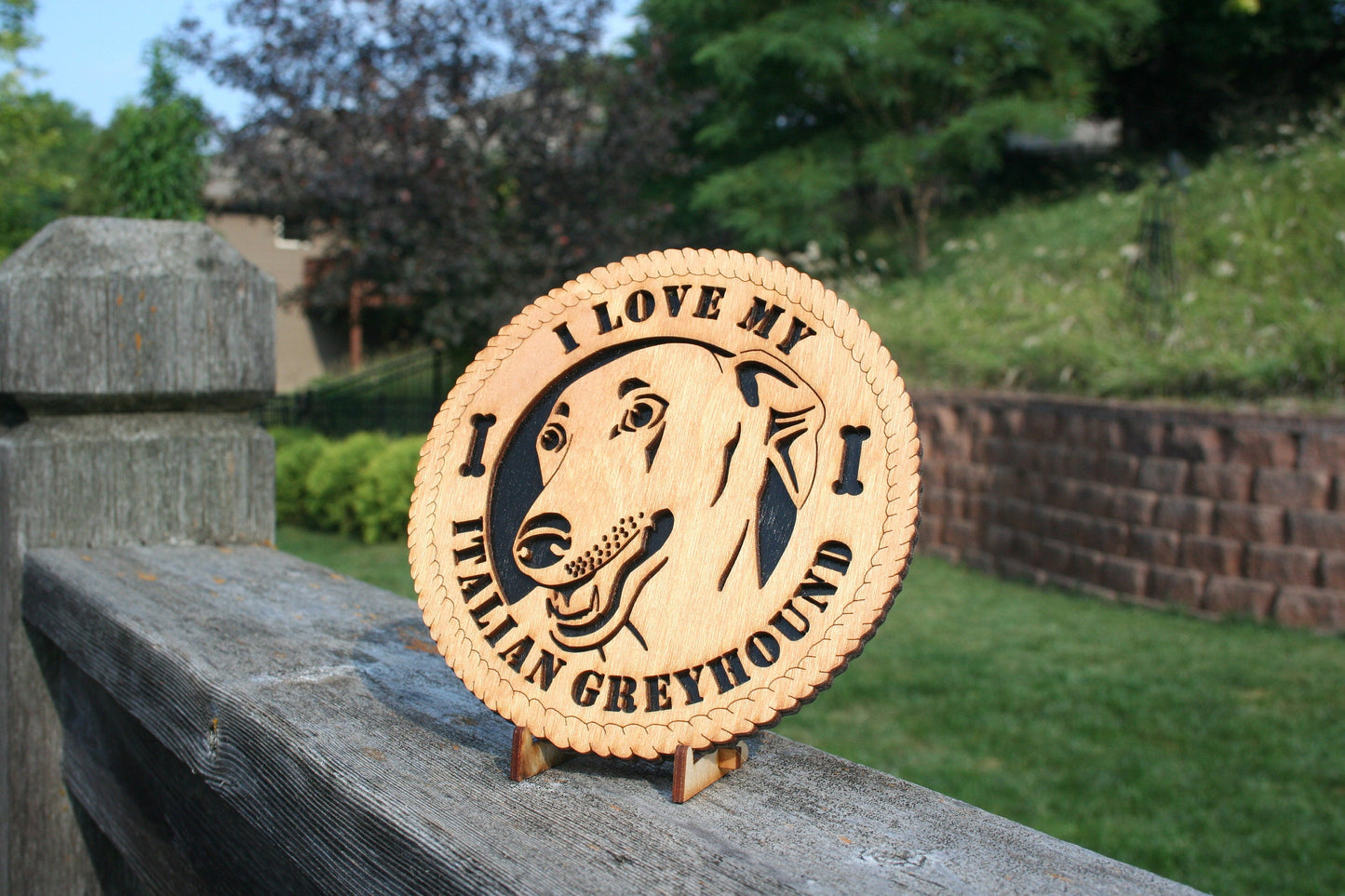 I Love My Irish Greyhound, Irish Dog, Irish Greyhound Dog, Dog Lover, Dog Home Decor, Irish Greyhound Gift, Irish Greyhound Art