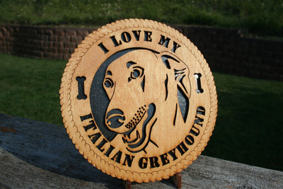 I Love My Irish Greyhound, Irish Dog, Irish Greyhound Dog, Dog Lover, Dog Home Decor, Irish Greyhound Gift, Irish Greyhound Art