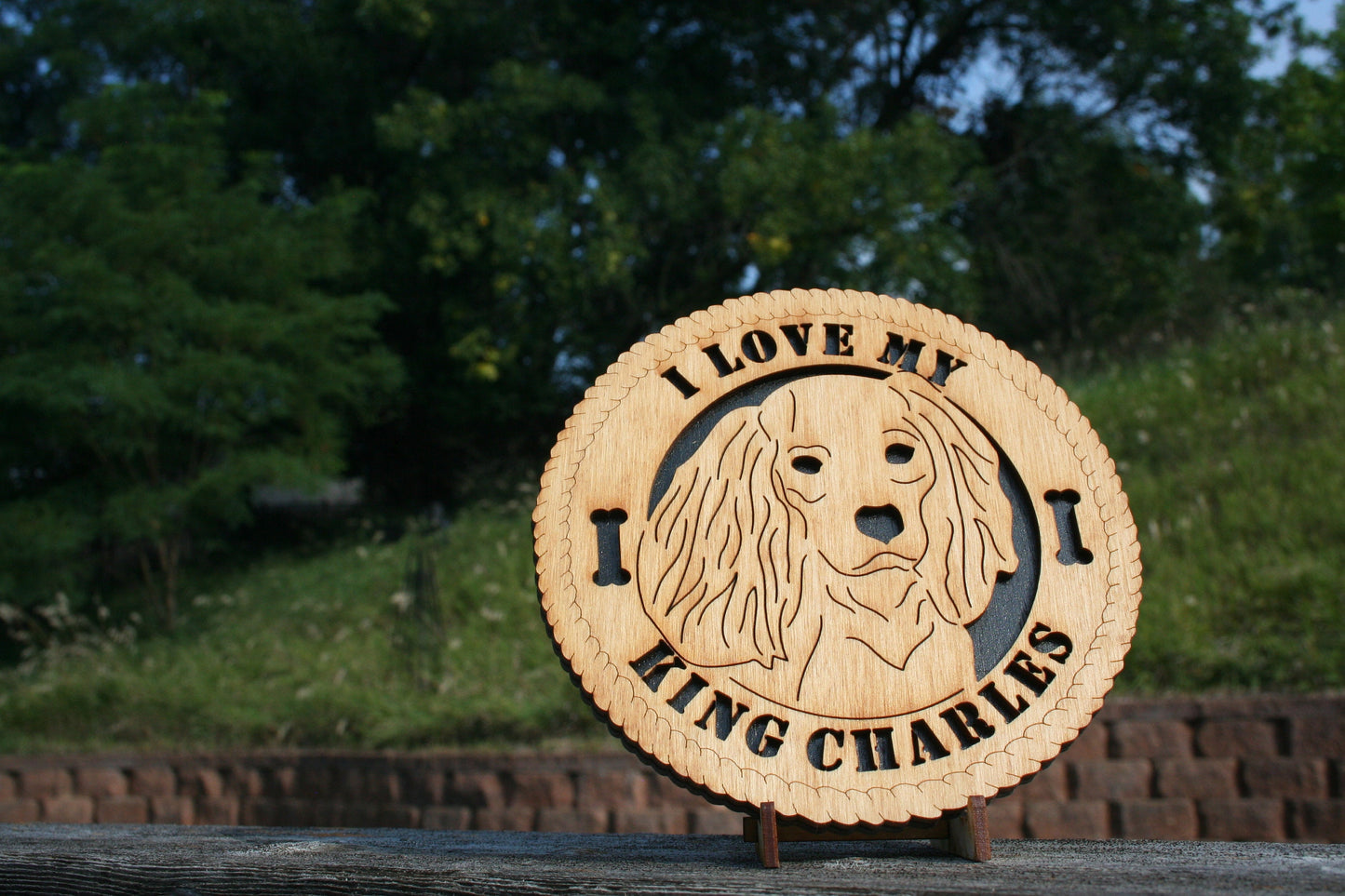 I Love My King Charles Dog Plaque, King Charles Dog Breed, King Charles Wall Art, King Charles Home Decor, King Charles Dog Lover