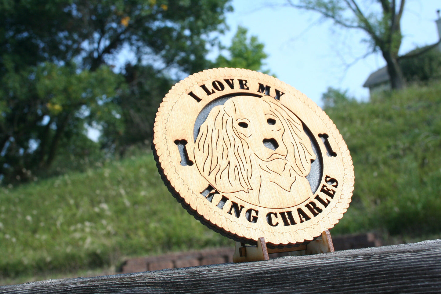 I Love My King Charles Dog Plaque, King Charles Dog Breed, King Charles Wall Art, King Charles Home Decor, King Charles Dog Lover