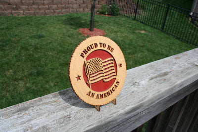 Proud To Be An American Plaque, American Patriot, American Flag, American Veteran, American Citizen, American Flag Art, American Flag Decor