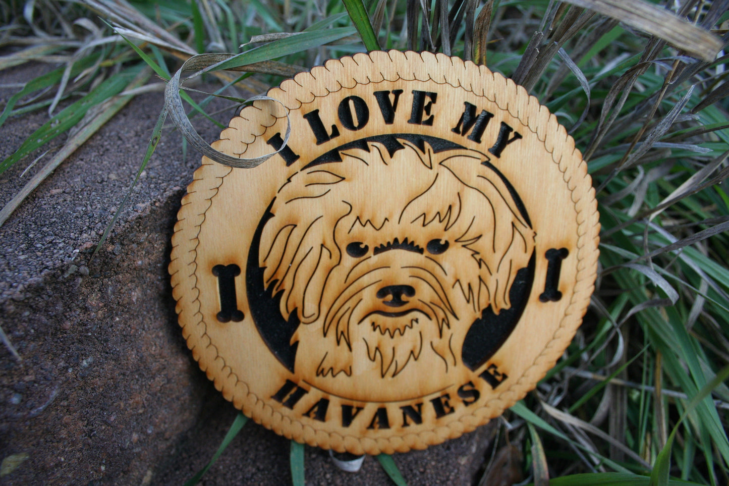 I Love My Havanese, Love My Havanese, Havanese Gift, Havanese Home Decor, Havanese Unique Gift, Blanquito, Havanese Tribute Plaque