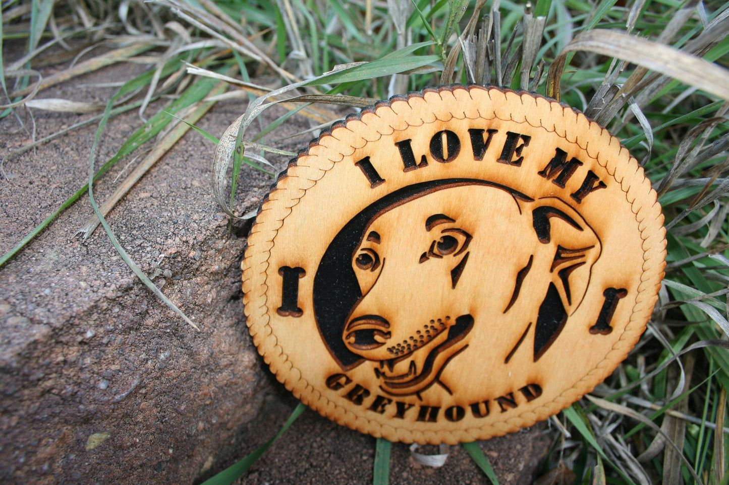 I Love My Greyhound, Greyhound Gift, Unique Greyhound Gift, Love Greyhounds, Dog Gift, Greyhound Art, Greyhound Decor, Dog Gifts