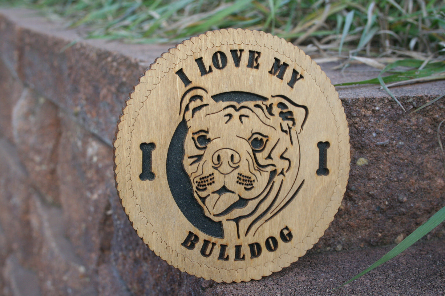 I Love My Bulldog, Bulldog Gift, English Bulldog, British Bulldog, Bulldog Art, Bulldog Unique Gift, Bull dog Gift, Bulldog Dog Breed