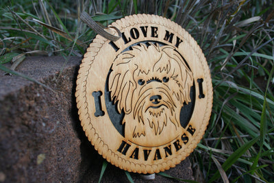 I Love My Havanese, Love My Havanese, Havanese Gift, Havanese Home Decor, Havanese Unique Gift, Blanquito, Havanese Tribute Plaque